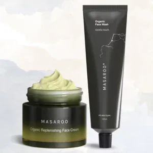 organic face cream and face wash